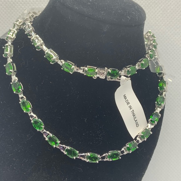 RUSSIAN DIOPSIDE NECKLACE 23.50cts - Picture 2 of 8
